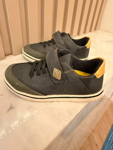 Tênis Klin Infantil Original Preto com Velcro - Muito Conservado | Tam. 26