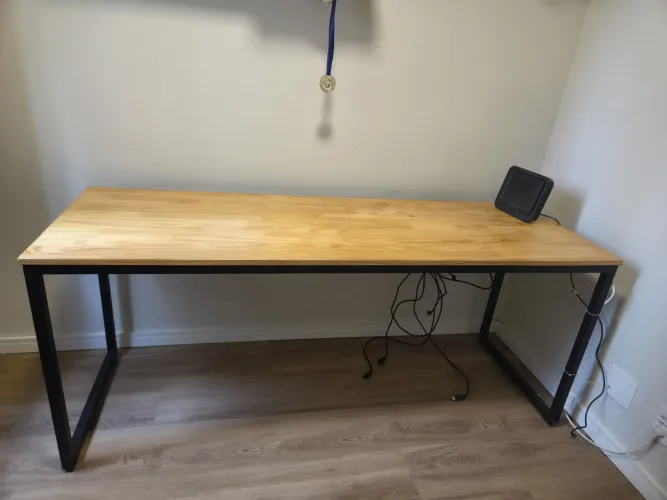 mesa industrial para escritório 180x60cm