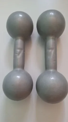 Par de halteres 7KG emborrachado