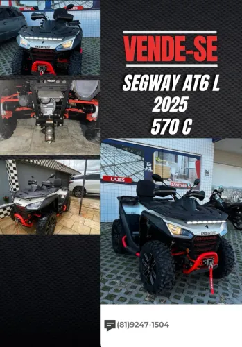Quadriciclo segway at6 L 2025