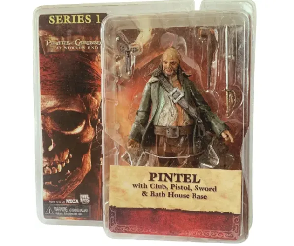 Boneco Pintel - Piratas do Caribe - Neca Original