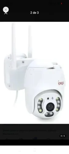 Câmer Ip Wi-fi Ípega Kp-ca180 Com Microfone E Alarme Por Voz