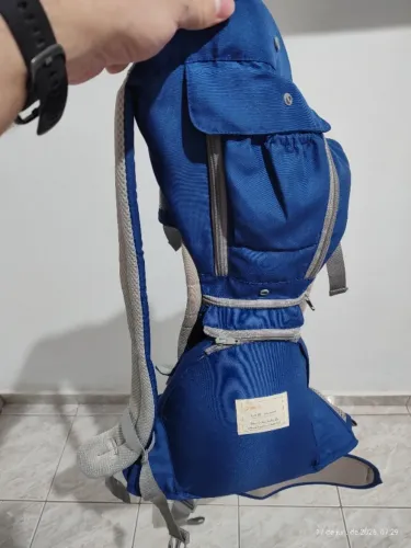 Canguru Ergonômico Bolsa Bebê 12 Posições Com Assento 3 Em 1