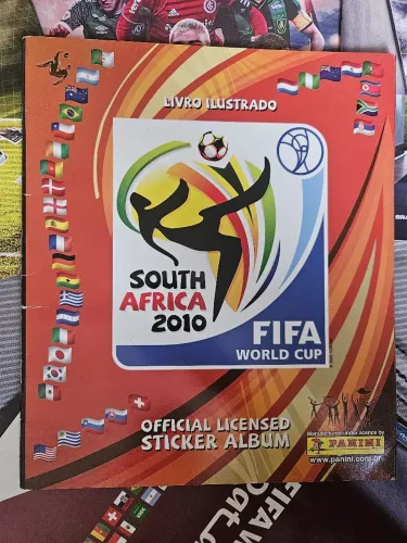 Álbum de figurinhas VAZIO Copa do mundo 2010 África do Sul 