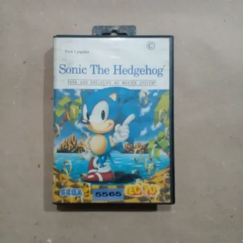 CARTUCHO DE VIDEO GAME SONIC THE HEDGEHOG