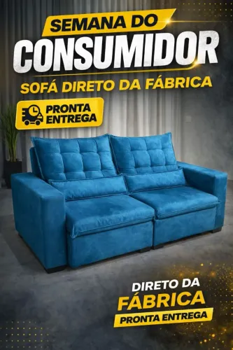 Sofá Imperador 2 módulo 2.00m