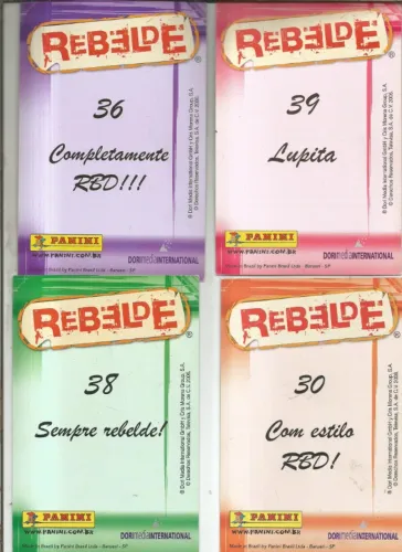 CARDS REBELDES - 100.00
