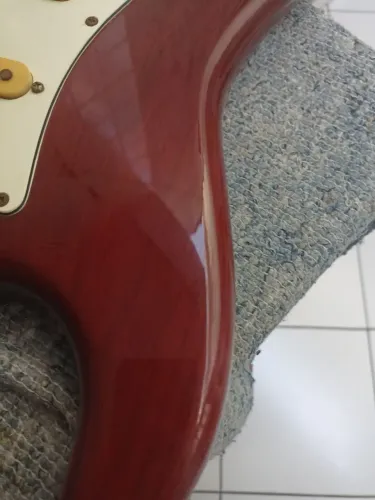 Guitarra sx Shelter tradicional series fst 62 headstock fender 