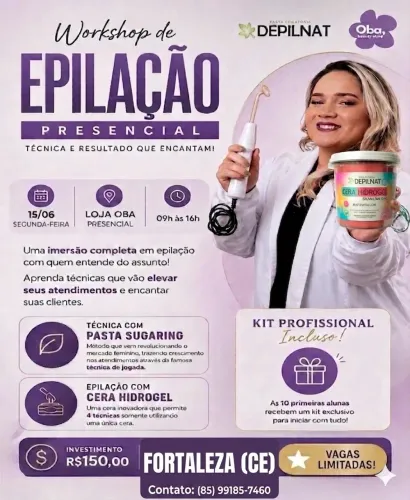 Curso de epilação 