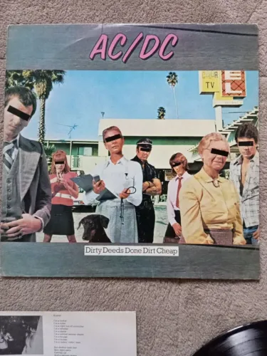 Disco AC/DC Dirty Deeds Done Dirt Cheap