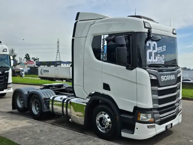 Scania R500 6x2 Ano 2022 Teto Alto Automático RETARDER Multimídia Volante Multifunção