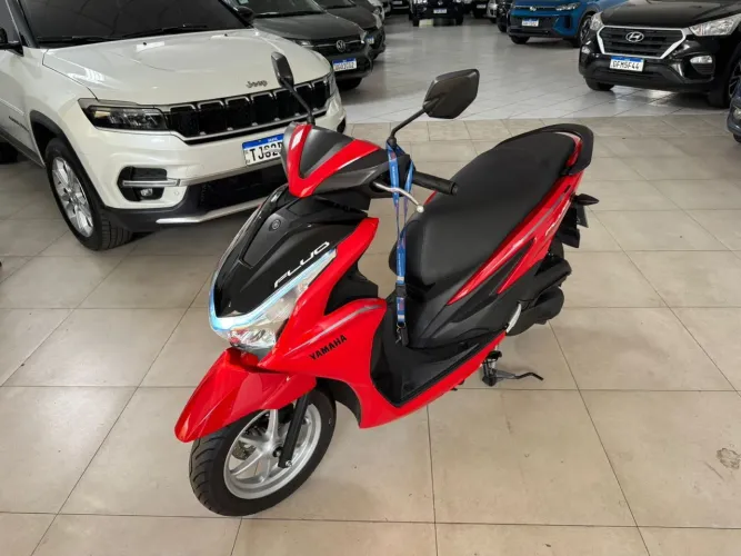 Fluo 125cc Vermelha Hibrida 1645km
