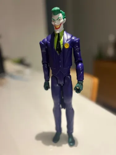 Conjunto Bonecos Coringa, Thor, Mulher Maravilha e Aranha Fantasma