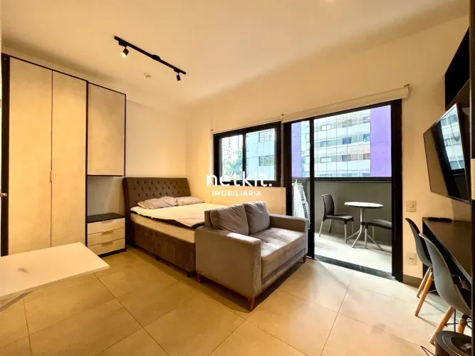 Studio Adaptado e Mobiliado a 2 Min do Metrô Oscar Freire | Aceita Short-Stay