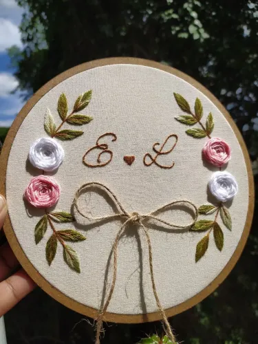 Porta aliança 18cm