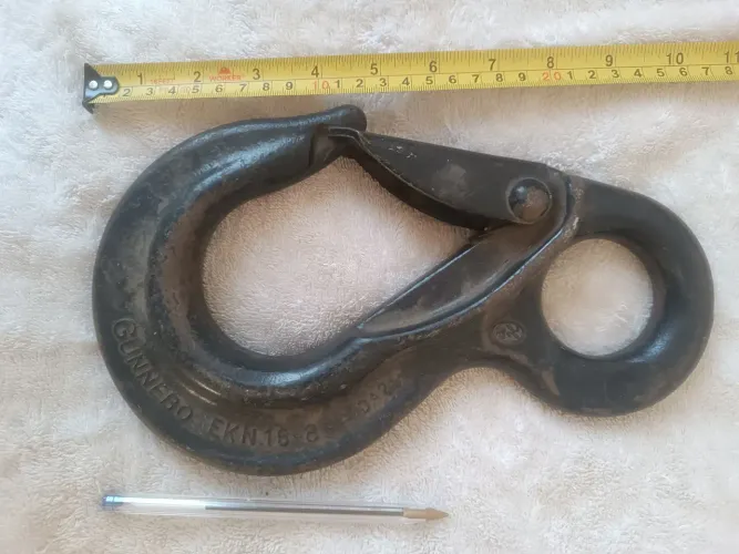 Gancho olhal clevis 8 Ton.