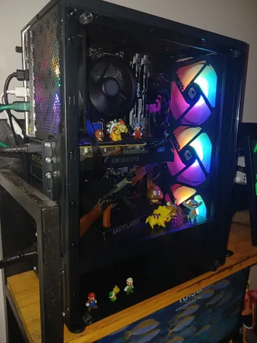 Pc gamer + nintendo switch desbloqueado oled (TROCO) 