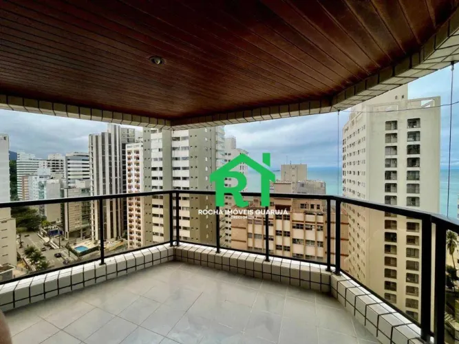 Apartamento à beira mar com 4 quartos (2 suítes), 2 vagas e lazer à venda em Jardim Astúri