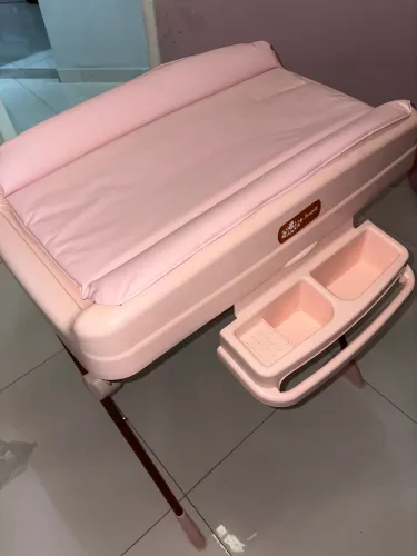 Banheira Com Trocador Rosa Millenia - Burigotto