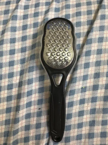 Lixa de pé de aço inoxidável