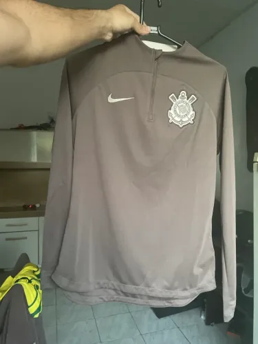 blusa corinthians de treino strike tracksuit