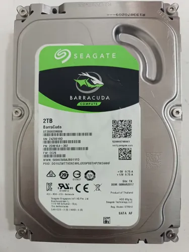 Hd seagate 2tb Barracuda cftv dvr nvr cpu