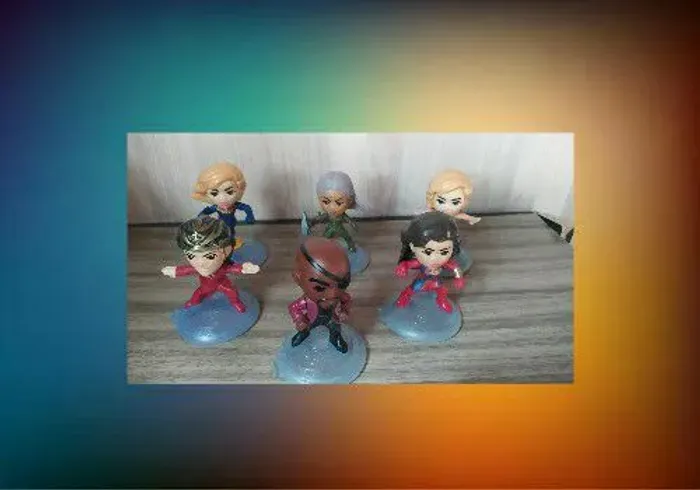Colecionáveis As Marvels MC Donald's