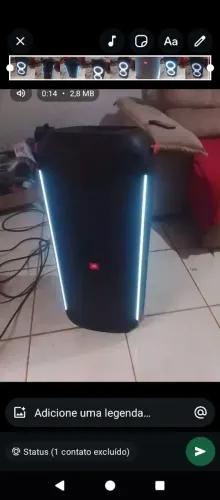 Caixa de som jbl