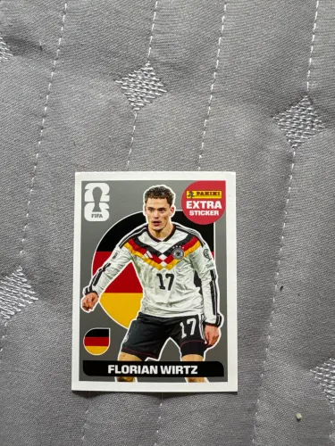Figurinha Florian Wirtz Raridade Prata