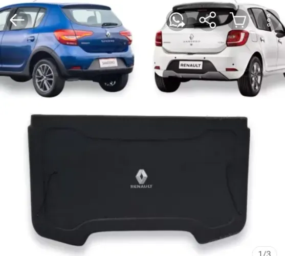 Vendo 1 Kit de Acessórios para o Sandero Ano 2018