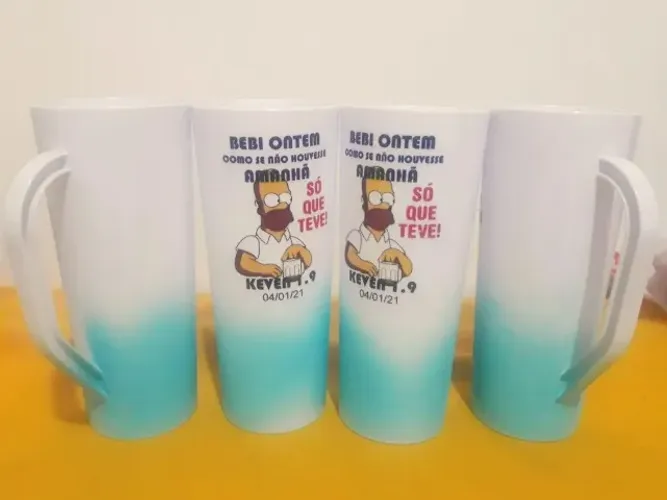 canecas de acrilico personalizadas