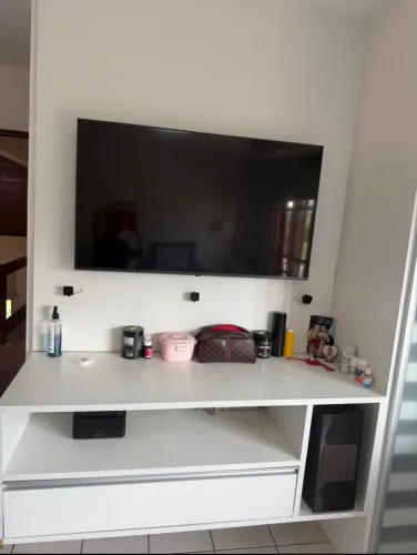 Painel Mdf com gaveta para televisão