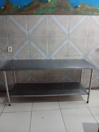 Vendo mesa inox