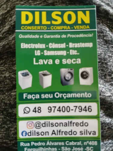 Assistência técnica Lavadora Cônsul etc..