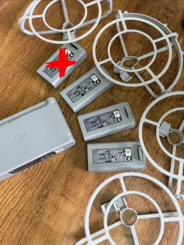3 bateria dji Mini 2 / Hub carregador + protetor de hélice
