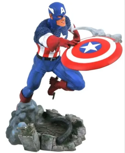 Capitão América Marvel Gallery Diamond Select Clássico Estátua 
