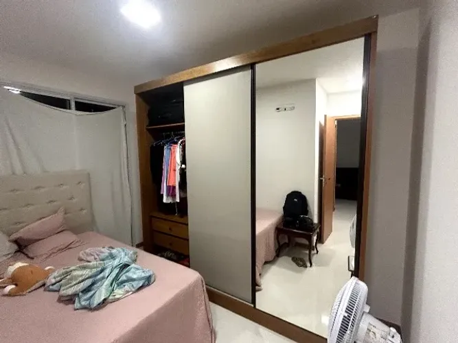 Guarda Roupas 3 portas com espelho