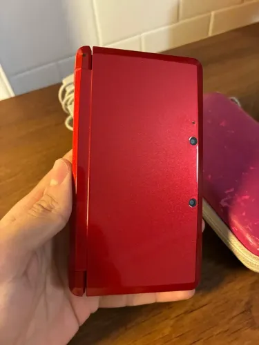 Nintendo 3DS Desbloqueado 32GB Flame Red - Novíssimo