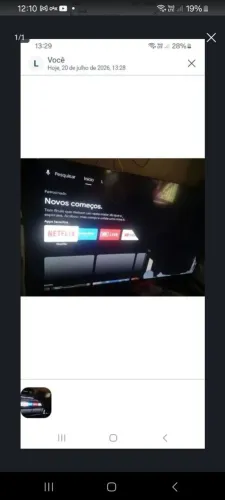 Tv smart 43 polegadas vender logo