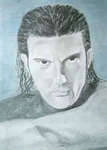 Desenho Artístico de Antonio Banderas