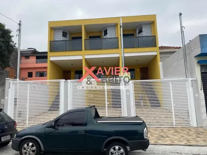 Sobrado novo à venda na Aricanduva com 3 quartos, suíte e 2 vagas  Aceita financiamento, F