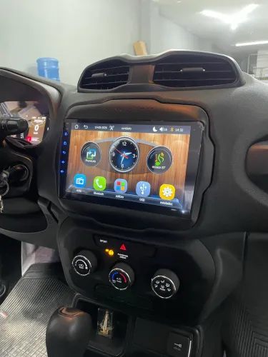 Central multimídia Android 9 polegadas