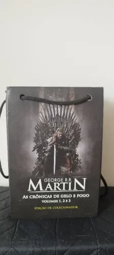 Box 3 volumes As crônicas de Gelo e Fogo - Game of Thrones