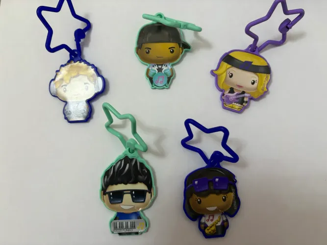 Chaveiros ds kinder ovo funko