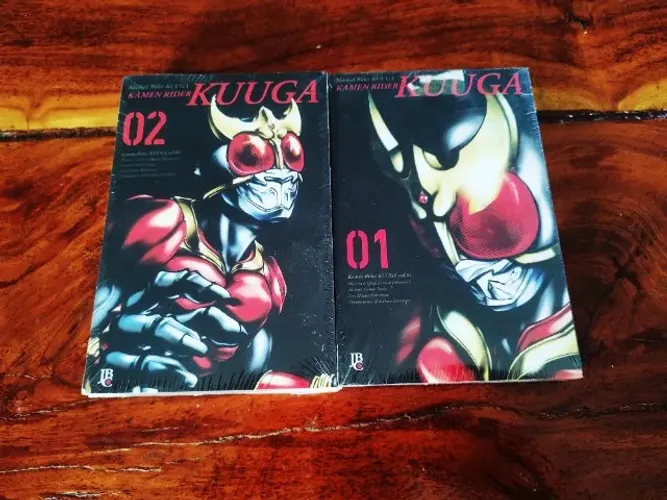 Kamen Rider Kuuga Mangá Vol. 1 e 2 JBC