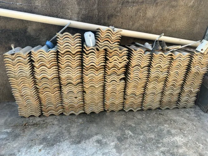Vendo 300 telha fibra cimento 