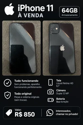 Vendo iPhone 11