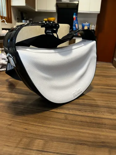 Bolsa Melissa Vibe Bag Preta e Branca Original