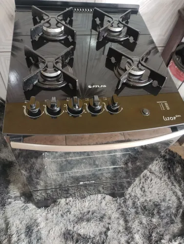 Vendo fogão mesa de vidro