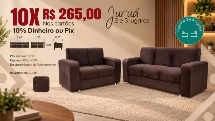 Soja Juruá Marjom 10X R$ 265,00 Nos Cartões